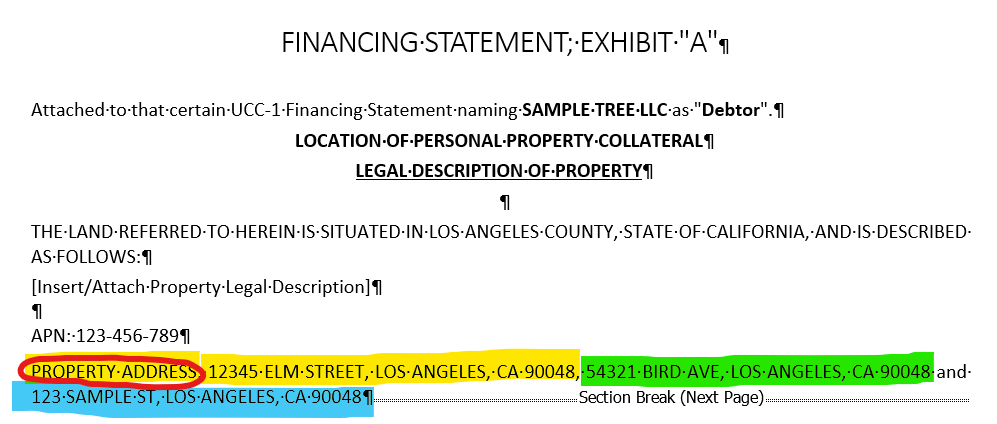 Property Add Us Example How to add an additional Property Address?