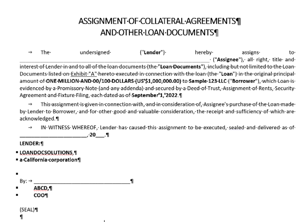 What Is A Collateral Agreement? – IRCX