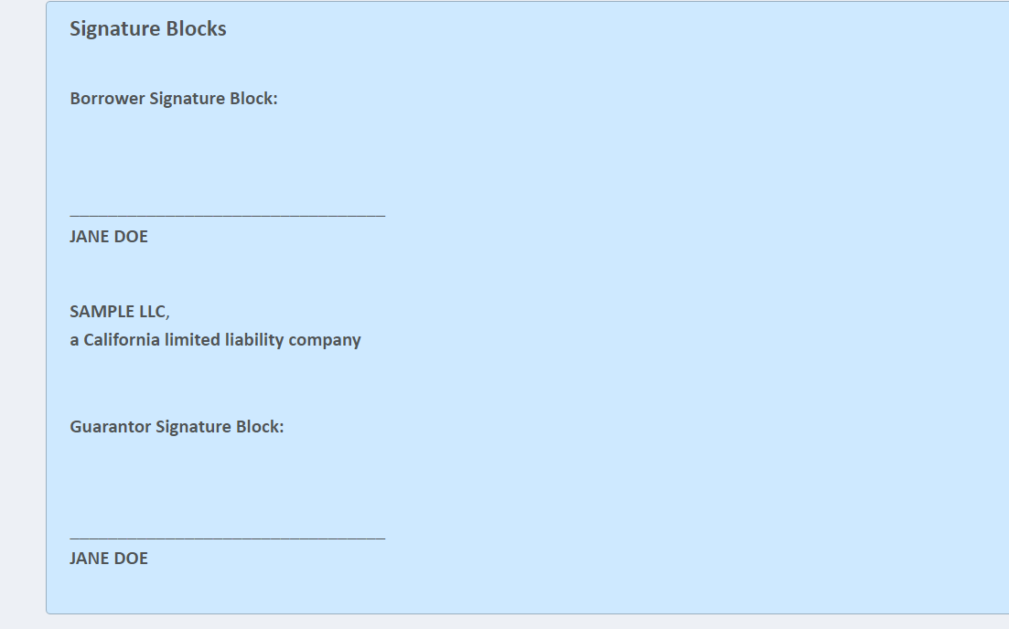How do I confirm my Signature Blocks will look correct?